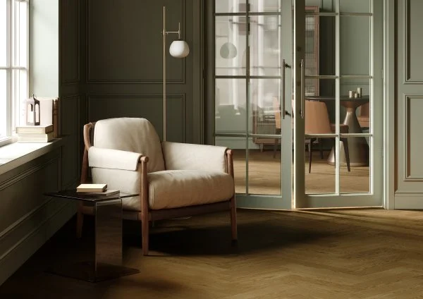 Паркетная доска Quartz Parquet Штучный паркет Дуб Кедровый Латте 44-1258-59 в Санкт-Петербурге