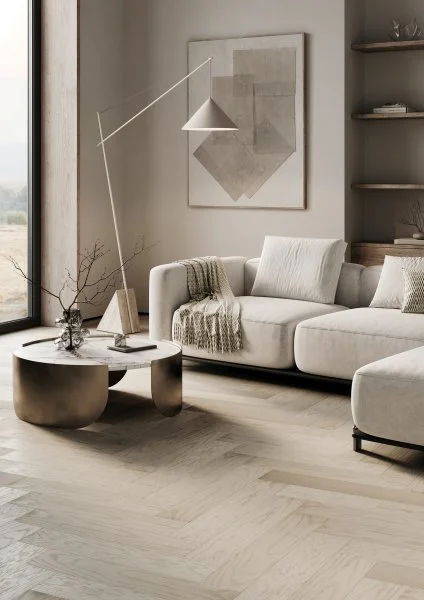 Паркетная доска Quartz Parquet Английская Ёлка Дуб Песочный 33-408 в Санкт-Петербурге