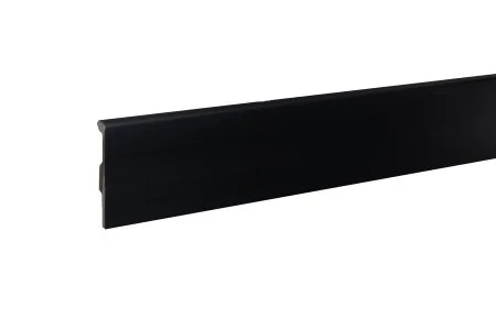 Плинтус дюрополимерный Bonkeel 02 Черный (80х14х2000 мм) в Санкт-Петербурге