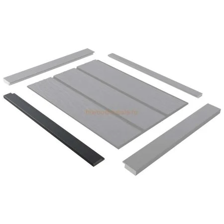 Финишный молдинг LF124A GR15K правый декорированный (42х12х2700мм) в Санкт-Петербурге