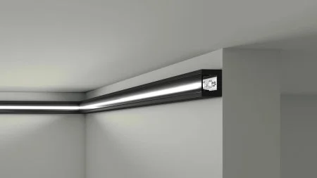 Профиль NMC Wallstyl IL12 Black (25х20х2000мм) в Санкт-Петербурге