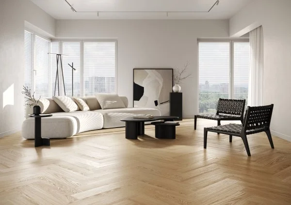 Паркетная доска Quartz Parquet Английская Ёлка Дуб Тоскана 33-407 в Санкт-Петербурге