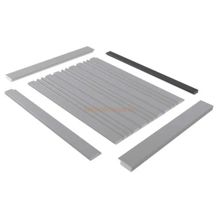 Финишный молдинг LF124B GR3 левый декорированный (31х12х2700мм) в Санкт-Петербурге