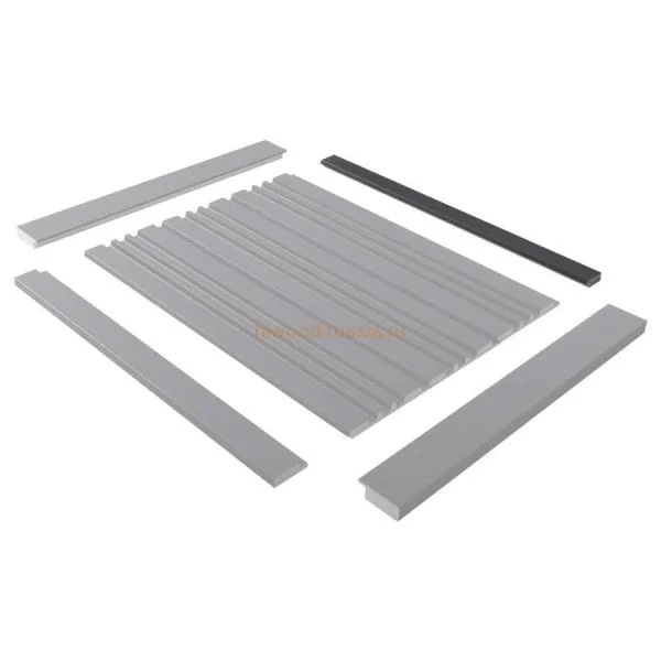 Финишный молдинг LF124B GR3 левый декорированный (31х12х2700мм) в Санкт-Петербурге