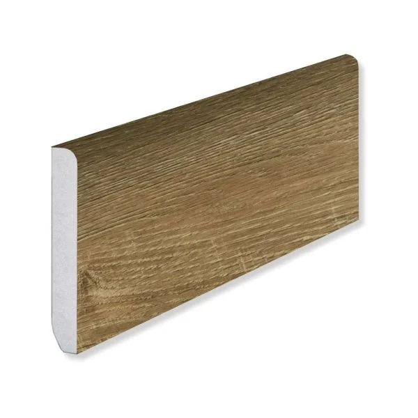 Кварцевый плинтус Fargo 61W921 Дуб Прага градиент 80х11х2200 мм в Санкт-Петербурге