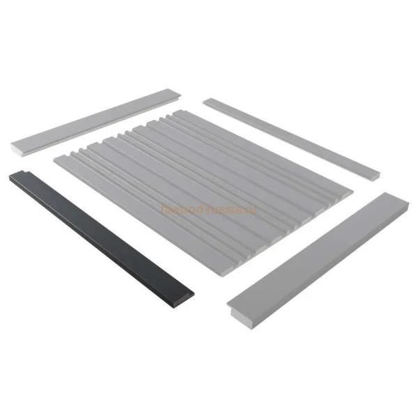 Финишный молдинг LF124A GR3 правый декорированный (42х12х2700мм) в Санкт-Петербурге