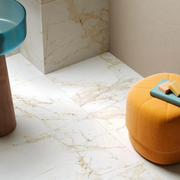 Керамогранит Coliseum Канова Уайт 60х120 (Натуральный и Реттифицированный) в Санкт-Петербурге