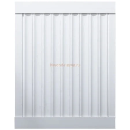 Финишный молдинг LF124B NP левый белый (31х12х2700мм) в Санкт-Петербурге