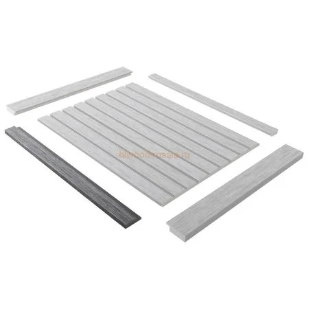 Финишный молдинг LF124A GN68 правый декорированный (42х12х2700мм) в Санкт-Петербурге