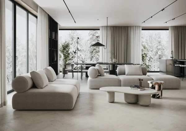 Паркетная доска Quartz Parquet Штучный паркет Дуб Песочный 44-408 в Санкт-Петербурге