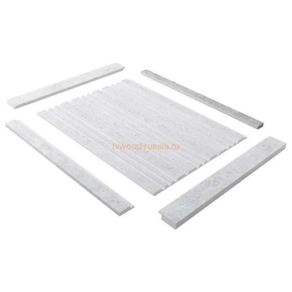 Финишный молдинг LF124B W50 левый декорированный (31х12х2700мм) в Санкт-Петербурге