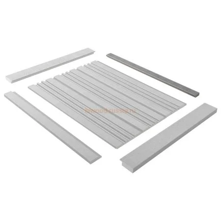 Финишный молдинг LF124B S339S левый декорированный (31х12х2700мм) в Санкт-Петербурге