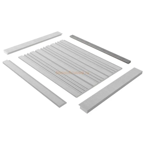 Финишный молдинг LF124B S339S левый декорированный (31х12х2700мм) в Санкт-Петербурге