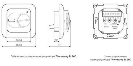 ТерморегуляторThermoreg TI-200 Black в Санкт-Петербурге