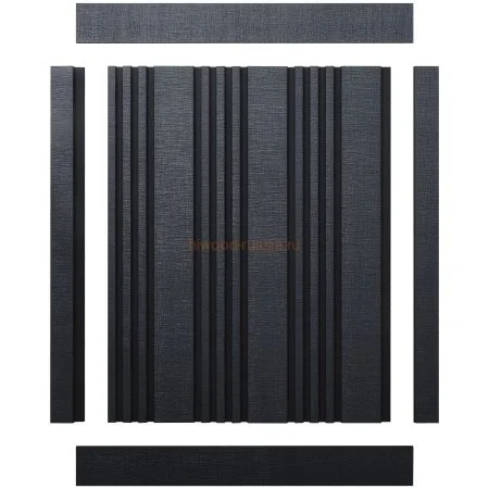 Финишный молдинг LF124B BK114K левый декорированный (31х12х2700мм) в Санкт-Петербурге