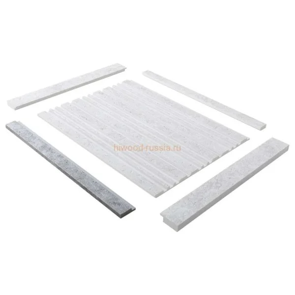 Финишный молдинг LF124A W50 правый декорированный (42х12х2700мм) в Санкт-Петербурге