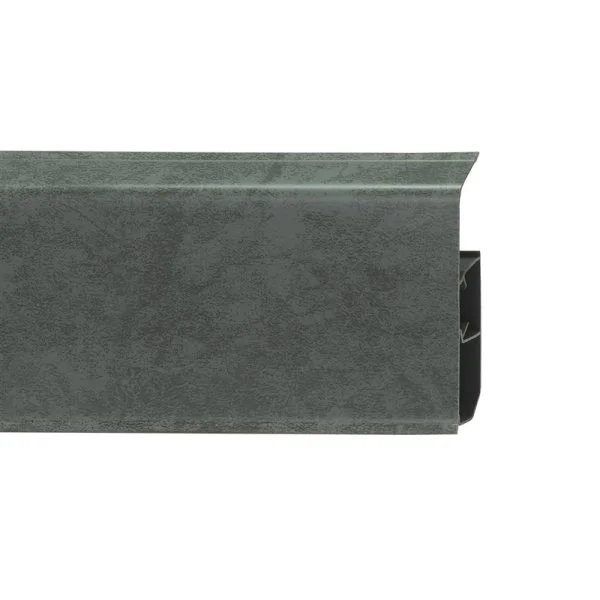 Пластиковый плинтус Royce №340 Мрамор Тёмный (80х24х2200мм) в Санкт-Петербурге