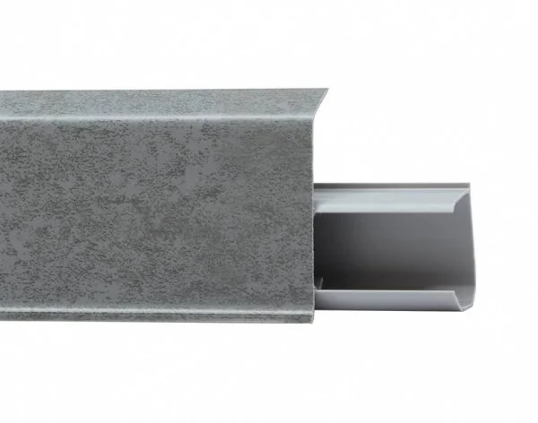 Пластиковый плинтус Royce №551 Грей (55х23х2200мм) в Санкт-Петербурге