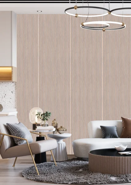 Декоративная панель для стен HiWood LV129 BR417N (120х12х2700мм) в Санкт-Петербурге