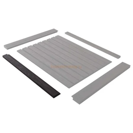 Финишный молдинг LF124A BR395 правый декорированный (42х12х2700мм) в Санкт-Петербурге