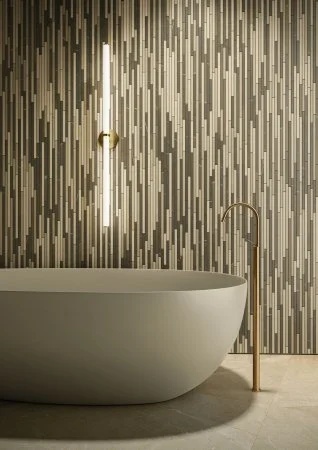 Керамогранит Italon Метрополис Вставка Стрип Ворм 26х75 (Натуральная) в Санкт-Петербурге