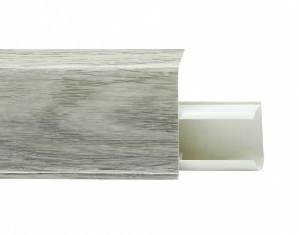 Пластиковый плинтус Royce №549 Дуб Альба (55х23х2200мм) в Санкт-Петербурге