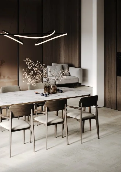 Паркетная доска Quartz Parquet Штучный паркет Дуб Скандинавский 44-1258-57 в Санкт-Петербурге