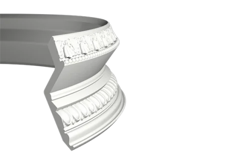 Карниз Европласт 1.50.137 гибкий 2,0 м в Санкт-Петербурге