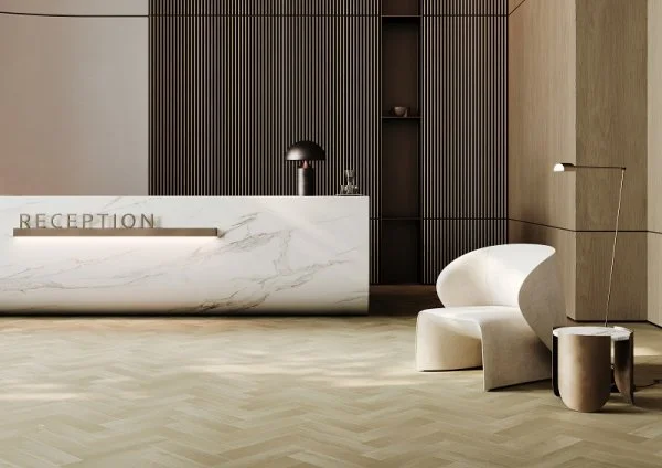 Кварц-виниловая плитка Fargo Herringbone 44-653-41 Дуб Атлантик в Санкт-Петербурге