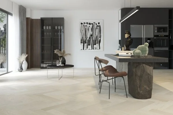 Паркетная доска Quartz Parquet Английская Ёлка Дуб Песочный 33-408 в Санкт-Петербурге