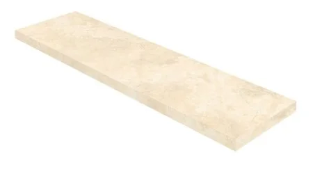 Керамогранит Coliseum Аурелия Уайт Ступень угловая правая (Натуральный, 33х120) в Санкт-Петербурге