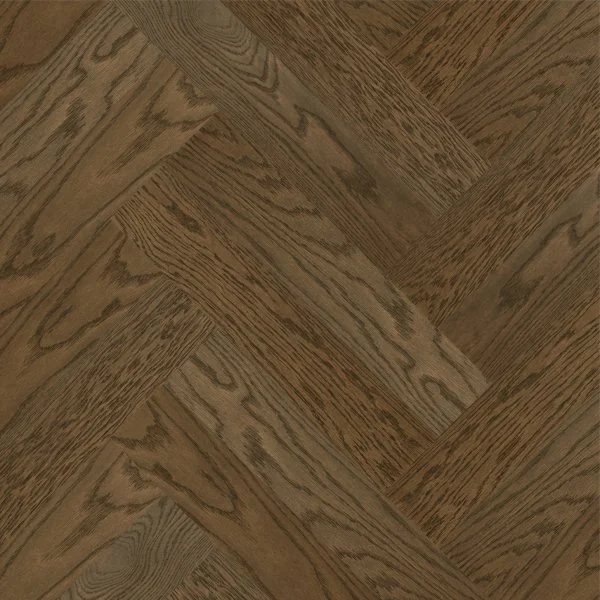 Паркетная доска Quartz Parquet Английская Ёлка Дуб Брауни 33-413 в Санкт-Петербурге