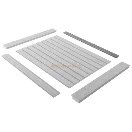 Финишный молдинг LF124B GN68 левый декорированный (31х12х2700мм) в Санкт-Петербурге