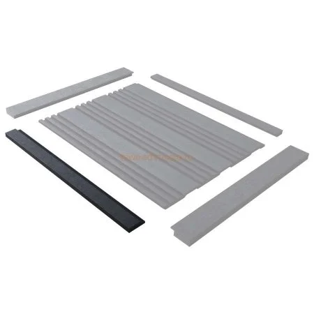 Финишный молдинг LF124A BK114K правый декорированный (42х12х2700мм) в Санкт-Петербурге