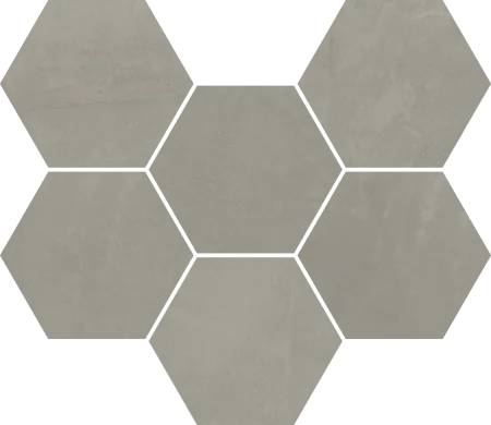 Керамогранит Italon Континуум Айрон Мозаика Гексагон (Натуральная 25х29) в Санкт-Петербурге