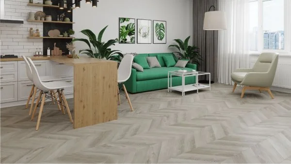 Кварц-виниловая плитка Alpine Floor Chevron Дуб Фантазия ECO 20-1 (2,5 мм. 43 класс) в Санкт-Петербурге