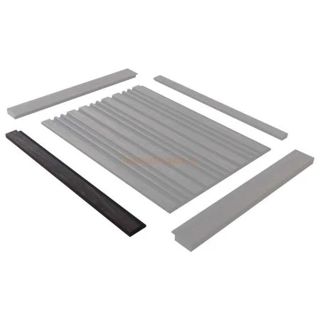 Финишный молдинг LF124A BR395K правый декорированный (42х12х2700мм) в Санкт-Петербурге