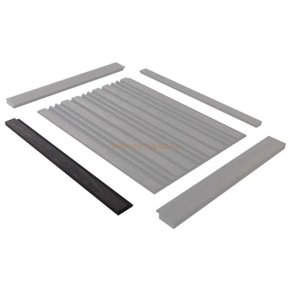 Финишный молдинг LF124A BR395K правый декорированный (42х12х2700мм) в Санкт-Петербурге