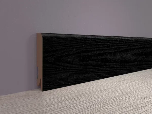 Плинтус MDF Bonkeel 24033 Чёрное Дерево (80х16х2400 мм) в Санкт-Петербурге