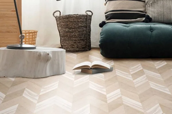 Пробковое покрытие CorkStyle Chevron Creme в Санкт-Петербурге