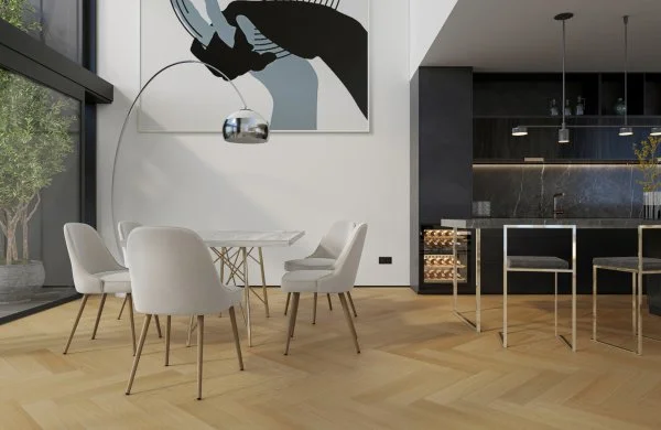 Паркетная доска Quartz Parquet Английская Ёлка Дуб Тоскана 33-407 в Санкт-Петербурге