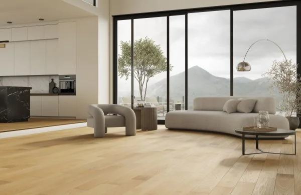 Паркетная доска Quartz Parquet Классик 7 мм Дуб Медовый Раф 463 в Санкт-Петербурге