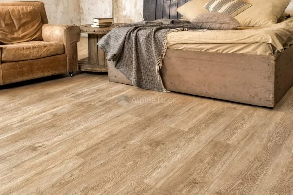 Кварц-виниловая плитка Alpine Floor Grand Sequoia Миндаль ECO 11-602 (2,5 мм. 43 класс) в Санкт-Петербурге