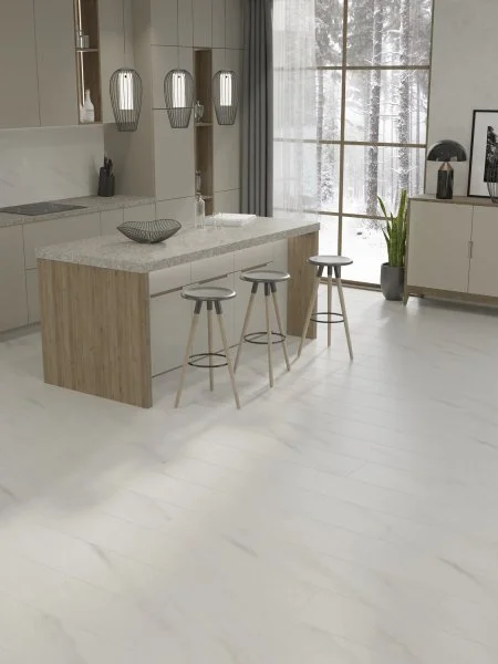 Ламинат Egger PRO 8/33 4V Large Aqua+ Мрамор Леванто белый EPL245 в Санкт-Петербурге