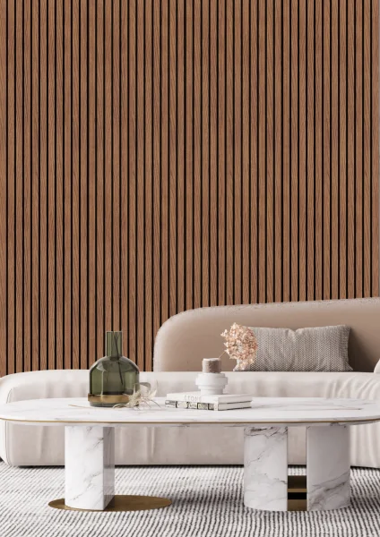 Декоративная панель для стен HiWood LV124 BR396K (120х12х2700мм) в Санкт-Петербурге