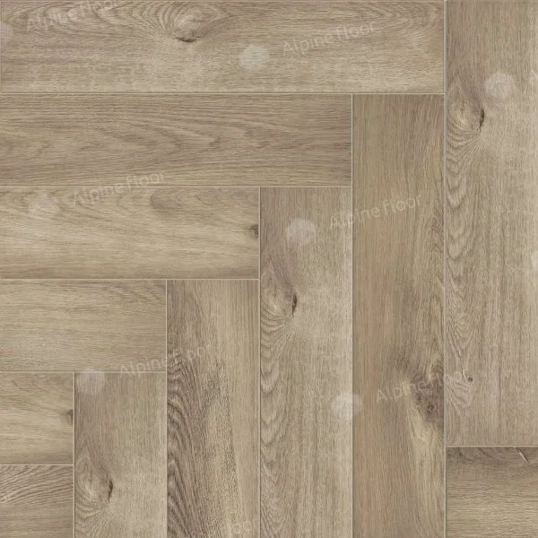 Кварц-виниловая плитка Alpine Floor Parquet Дуб Натуральный Отбеленный ЕСО 16-5 2.5 мм. 43 класс в Санкт-Петербурге