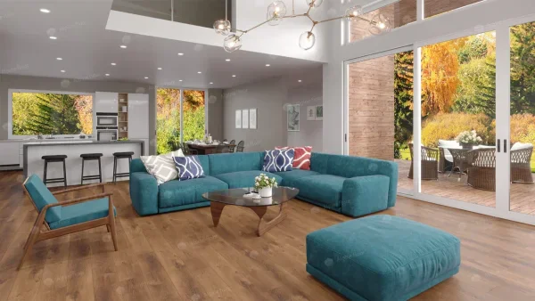 Кварц-виниловая плитка Alpine Floor Premium XL Дуб Насыщенный ЕСО 7-7, 8 мм. 43 класс в Санкт-Петербурге