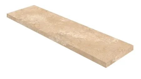 Керамогранит Coliseum Аурелия Беж Ступень угловая правая (Натуральный, 33х120) в Санкт-Петербурге