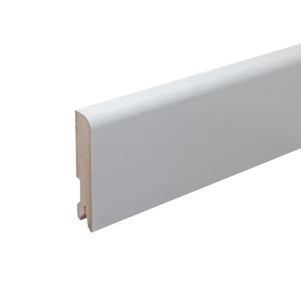 Плинтус MDF Bonkeel 24116 Белый (80х16х2400 мм) в Санкт-Петербурге