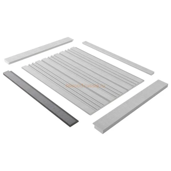 Финишный молдинг LF124A S339S правый декорированный (42х12х2700мм) в Санкт-Петербурге